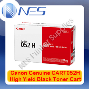 Canon Genuine CART052H High Yield BLACK Toner->LBP212dw/LBP215x/MF426dw/MF429x [9200 pages]